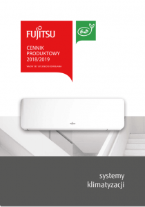 Cennik Fujitsu 2018 / 2019